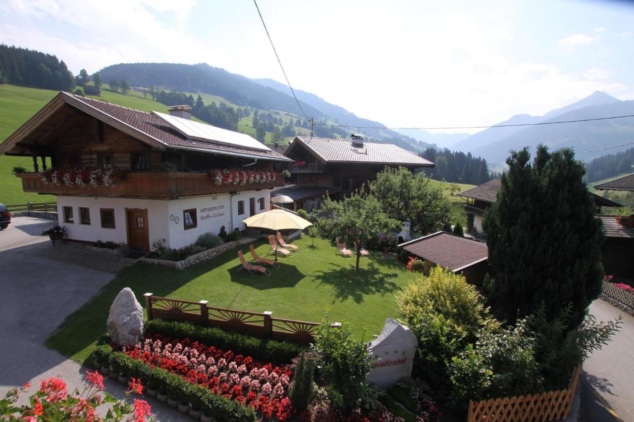 Stoffen Zuhaus Appartement Alpbach Buitenkant foto