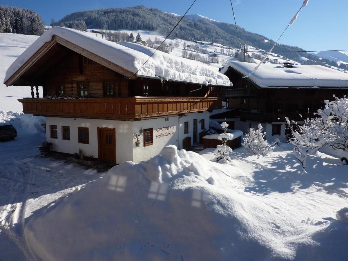 Stoffen Zuhaus Appartement Alpbach Buitenkant foto