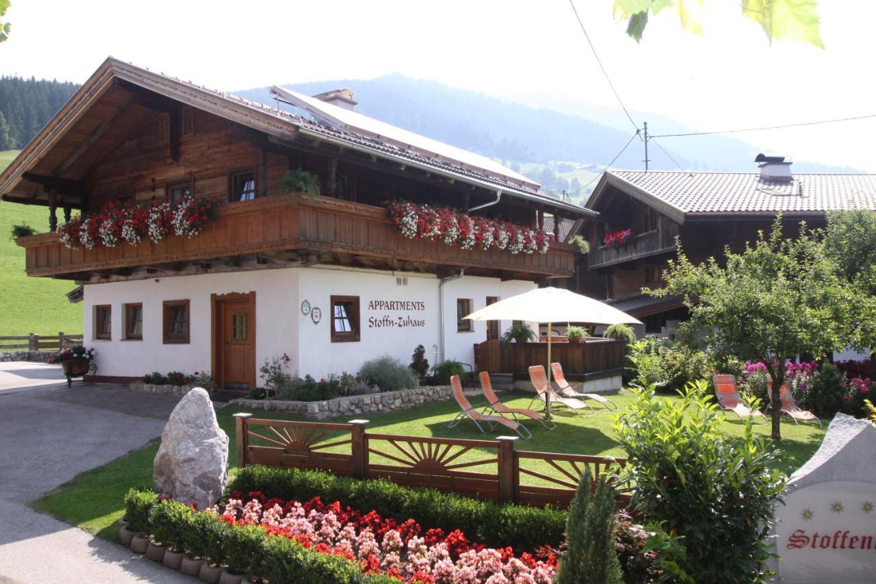 Stoffen Zuhaus Appartement Alpbach Buitenkant foto